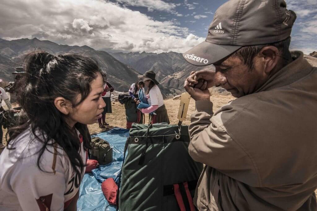 First Female Porters Inca Trail