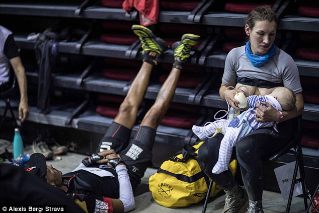 Breastfeeding ultrarunner UTMB