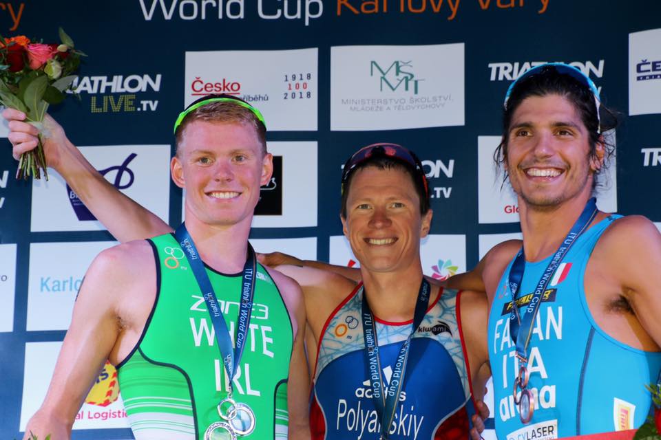 Russell White ITU World Cup Silver