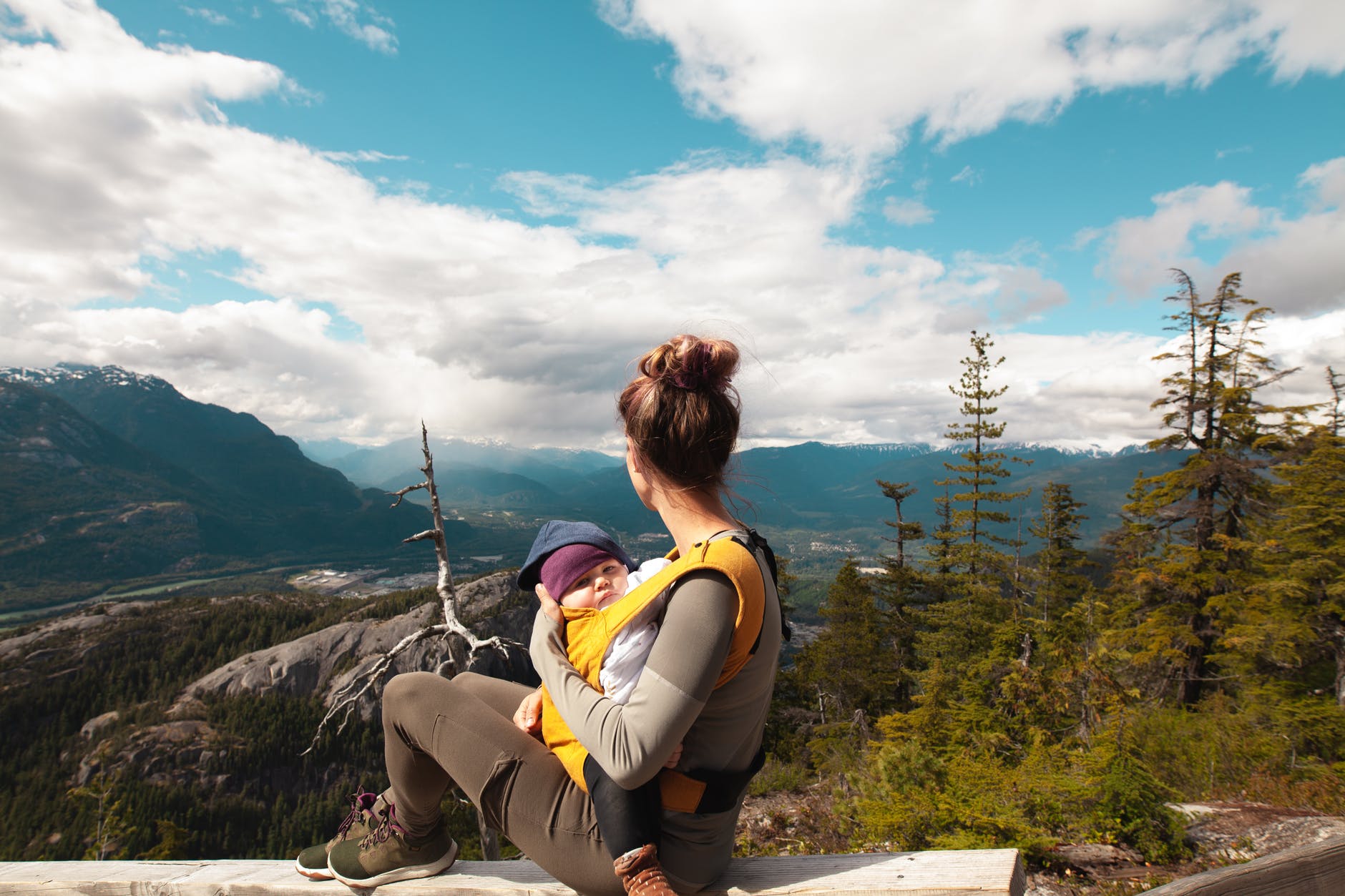 Child carrier backpacks