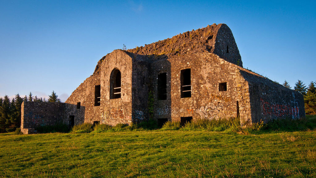 Looped walks in Dublin The Hell Fire Club