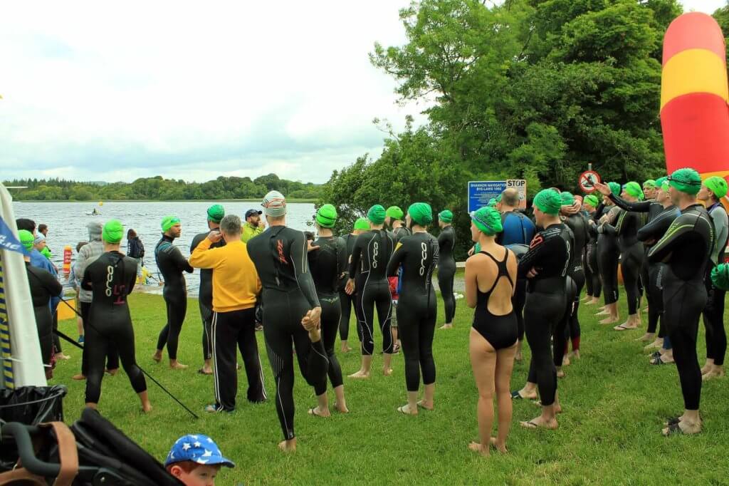 Open water swimming events