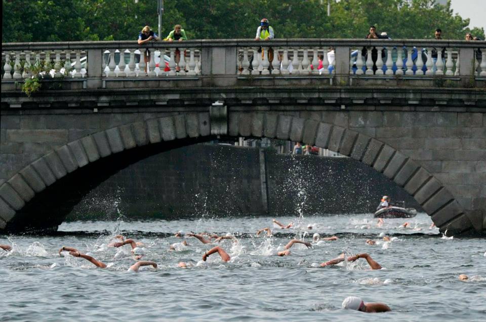 Open water swimming events