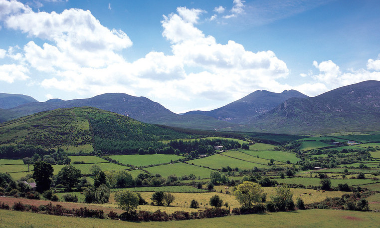 camping spots mourne coastal route