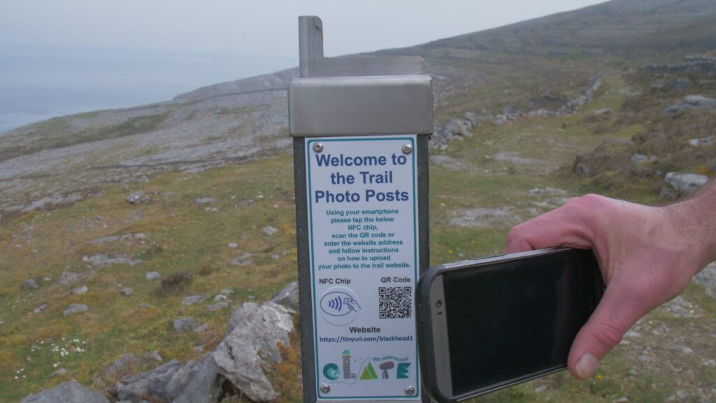 clare interactive trail posts