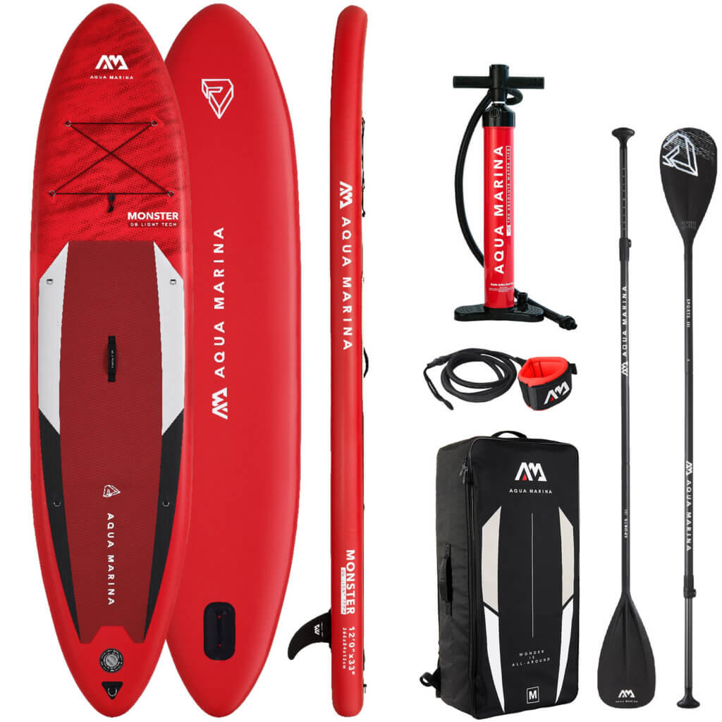 aqua marina monster stand up paddleboard