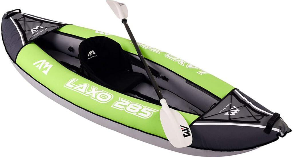 aqua marine laxo one person inflatable kayak