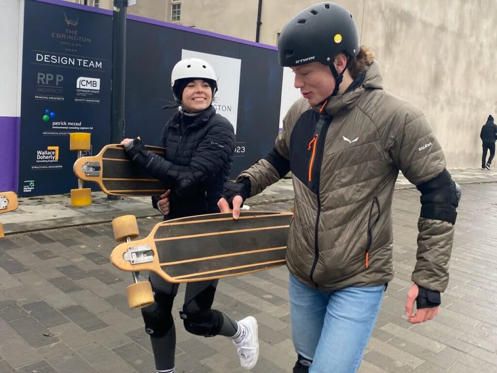 Longboarding Far and Wild Derry