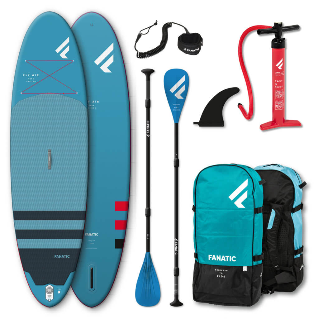 fanatic fly air pure inflatable SUp package
