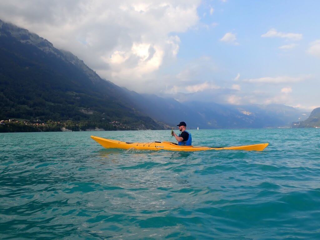 Kayak Lake Brienz Switzerland