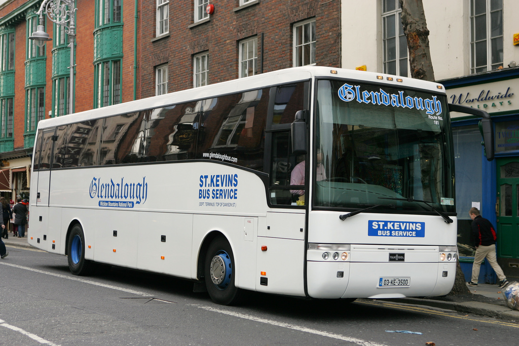 Glendalough Saint Kevins bus