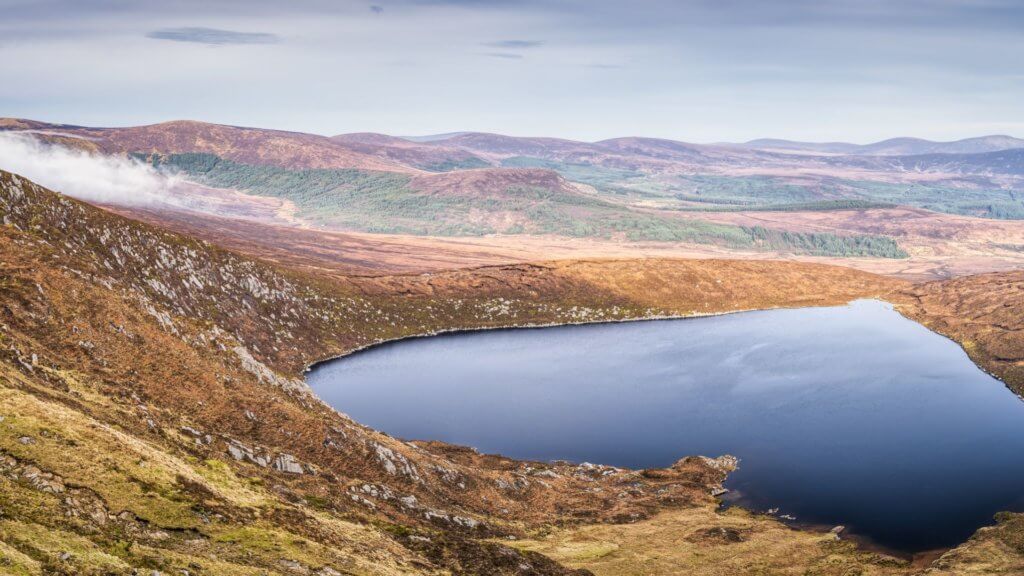 Lough Ouler from Tonelagee