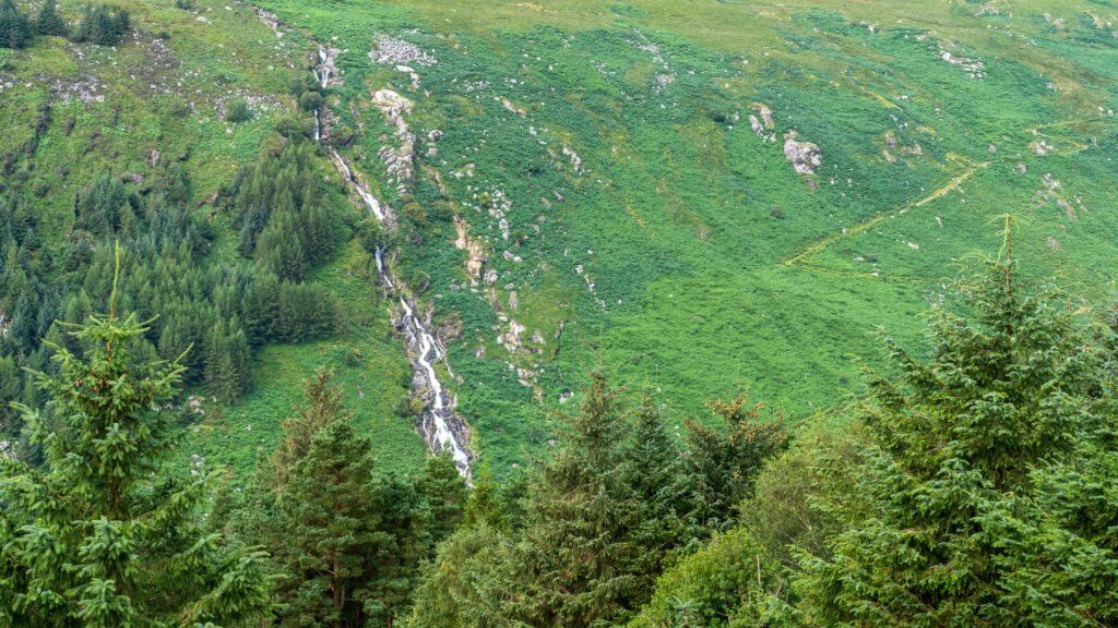 Caraway Stick Waterfall feeds into the Avonbeg River