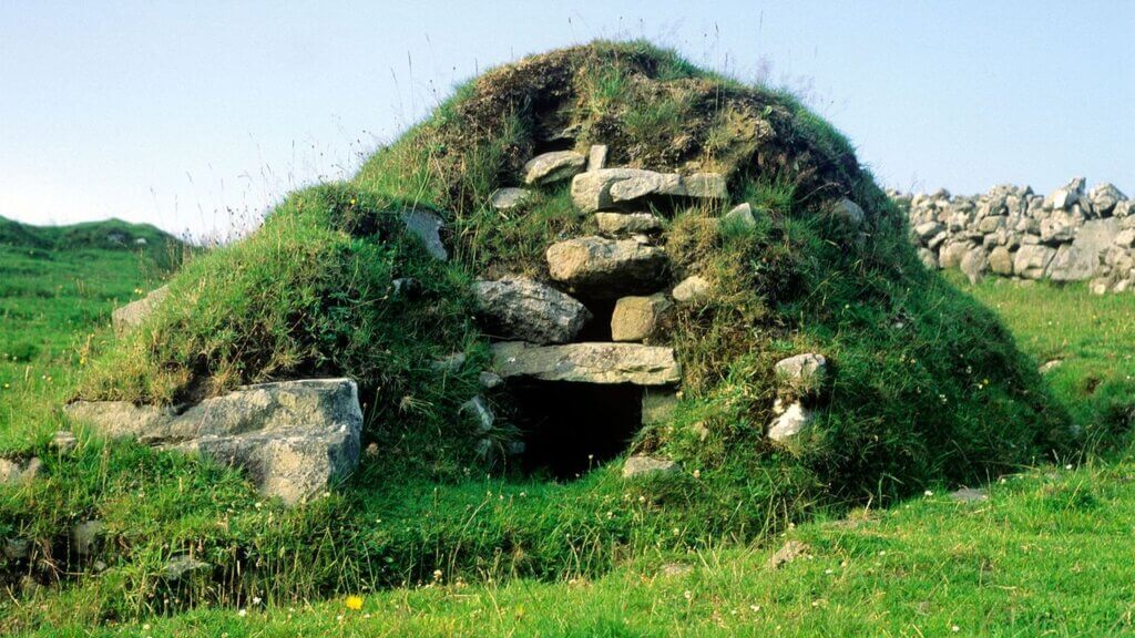 An ancient Irish sweat house